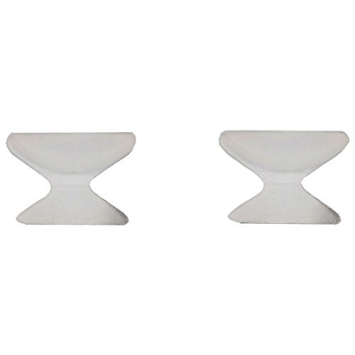 Bluemoona 10 Pairs - Silicone Eyeglass stick on Nose Pads Soft for Sunglass Glas