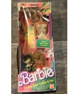 Vtg 1988 Barbie Animal Lovin  In Malaysia Safari Fashion &amp; Fun With Panda - £48.53 GBP