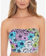 MSRP $20 Salt + Cove Juniors&#39; Blossomed Printed Tube Bikini Top Size Small - €8,49 EUR
