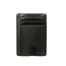 Anti Blocking Carbon Fiber Credit ID Card Holder Case for Airtag Men Women Walle - £18.57 GBP