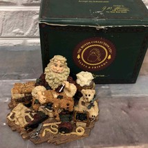 SANTA&#39;S HOBBY BOYD&#39;S COLLECTION SANTA &amp; FRIENDS 1995 ISSUED and RETIRED - £25.00 GBP