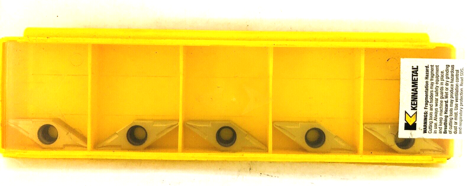 VBMT16040811 / VBMT33211 KT315 - KENNAMETAL - TURNING INSERTS - PACK OF 5 - $29.20
