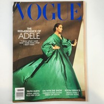 Vogue Magazine November 2021 The Reemergence of Adele No Label - £7.46 GBP