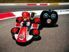 Jakks Pacfiic Mario Kart Mini Anti-Gravity RC Racer 2.4Ghz Remote Works Great - £17.05 GBP