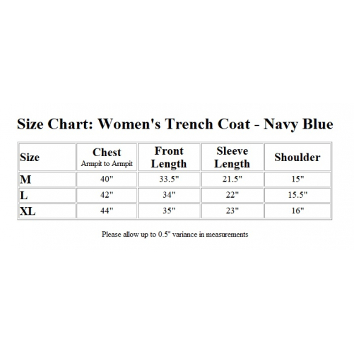 Women's Light Trench Coat   Mid thigh length ladies traditional trench coat Nav Item image 13