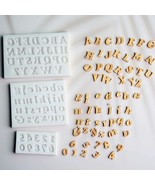Alphabet &amp; Numbers Silicone Mold 3-Pc. Set - $237.80 MXN