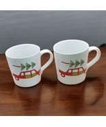 Set of 2 Crate and Barrel Christmas Cups - $30.00