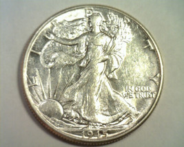 1945 WALKING LIBERTY HALF DOLLAR CHOICE ABOUT UNCIRCULATED CH. AU NICE COIN - £19.64 GBP