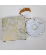 Vintage Avon 1980 Christmas Remembrance Ceramic Wreath 14K Gold Trim IOB - €8,26 EUR