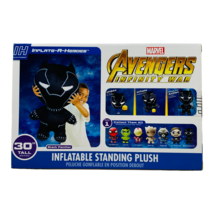 TruBlu Marvel Infinity War Black Panther Inflatable Standing 30 Inch Plush - $25.74