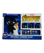 TruBlu Marvel Infinity War Black Panther Inflatable Standing 30 Inch Plush - £20.35 GBP