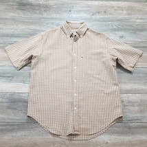 Ralph Lauren Mens Medium Short Sleeve Shirt Casual Work Outdoor Logo - $16.18