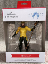 2022 Hallmark DC Comics AQUAMAN and the Lost Kingdom Christmas Ornament NEW 3.5” - £15.95 GBP