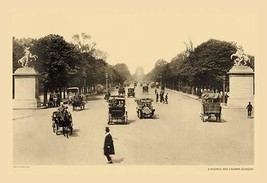 Avenue of the Champs-Elysees (Elysian Fields) 20 x 30 Poster - £21.10 GBP