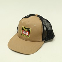 NRA Golden Eagles Adjustable Trucker Mesh Snapback Hat Cap Military Brow... - $8.77