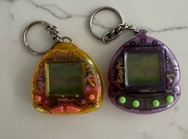 Vintage 1997 Tiger Giga Pets Virtual Pet Digital Doggie Compu Kitty Yell... - $1,196.41 MXN