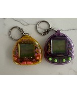 Vintage 1997 Tiger Giga Pets Virtual Pet Digital Doggie Compu Kitty Yell... - $1,196.41 MXN