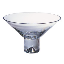 11 Mouth Blown Crystal Centerpiece Or Fruit Bowl - £143.77 GBP