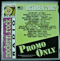 Promo Only &quot;Modern Rock October 2002&quot; Dj Promo Cd Compilation Foo Fighters *New* - £14.34 GBP