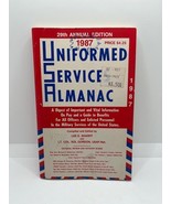 1987 Uniformed Service Almanac 29th Annual Edition Military Vintage Book - $18.13 CAD
