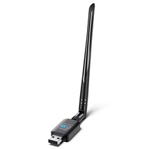 Wifi Adapter Ac600Mbps,Wireless Usb Adapter 2.4Ghz/5Ghz Dual Band 802.11 Ac Netw - £23.89 GBP