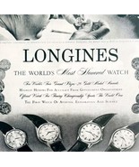 1958 Longines Watch Planet Automatic Gold Advertisement Life Magazine HM2X - $34.27 CAD