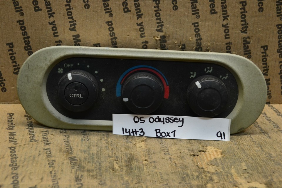 05 Honda Odyssey AC Temperature Climate Control Unit 79550SHJA11 Bx1 91-... - $24.49
