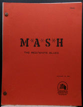 MASH: The Red/White Blues Original 1981 Television Full Script By Davis/ Pollock - £57.21 GBP