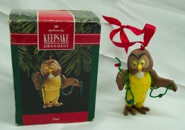 Vintage 1990&#39;s Hallmark Keepsake Winnie The Pooh Owl Christmas Tree Ornament - £20.08 GBP