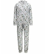 Family Pajamas Matching Men&#39;s One Piece Hooded Pajamas, Festive Trees, M - $210.95 MXN