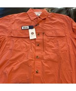 nepallo quick dry shirt sleeve mens S spiced coral - $39.37 CAD