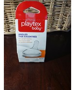Playtex Angled Medium Flow Silicone Nipples 3M+  BPA New - £3.92 GBP