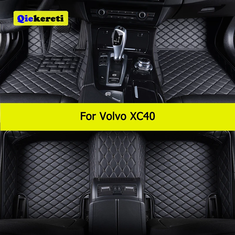 QIEKERETI Custom Car Floor Mats For Volvo XC40 Auto Carpets Foot Coche - $80.82+