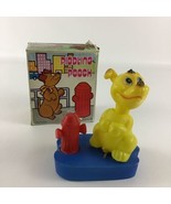Piddling Pooch Water Spraying Fire Hydrant Novelty Toy Peeing Puppy Vint... - $37.84 CAD