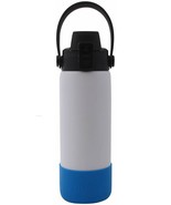 New Aquatix White 21 oz Insulated FlipTop Sport Bottle w/ Silicon Boot (... - $31.56 CAD