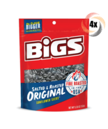 4x Bigs Original Salted &amp; Roasted Sunflower Seed Bags 5.35oz Do Flavor B... - $29.55 CAD