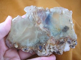 (R625-24) light Green Blue Fluorite fluorspar NM Mineral rock gemstone s... - $32.71
