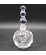 Rare New &quot;Bubbles&quot; By Saint Louis France Beautiful Crystal Round Perfume... - £55.84 GBP