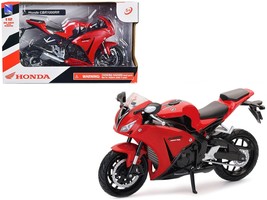 Honda CBR 1000RR Motorcycle Red and Black 1/12 Diecast Model by New Ray - $1,250.98 MXN