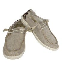 Hey Dude Shoes Wendy Brown Aztec 9 Canvas Slip On - $573.26 MXN