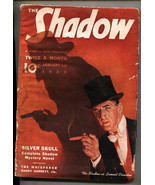 SHADOW 1939 Jan 1 -SILVER SKULL-RARE PULP MAGAZINE G - $254.63