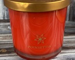 Root 12 oz Scented 3-Wick Candle - Poinsettia - New! - RARE! - $18.37