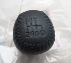 TOYOTA 6-Speed Black Leather Shift Knob 33504-14130-C0 GENUINE JZA80 SUP... - $123.99