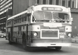 Chicago Transit Authority CTA Bus #8201 Route 66 Fairbanks Ontario Photo 1971 - £7.09 GBP