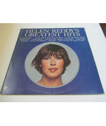 1975 12&quot; LP RECORD CAPITOL ST 511467 HELEN REDDY&#39;S GREATEST HITS - £8.01 GBP