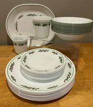 Corelle Pyrex Winter Holly Leaf Christmas Replacement Dishes Bowls Platter - $6.93+