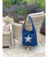 Navy Tote/Shoulder Bag with Encrusted Star - $46.95