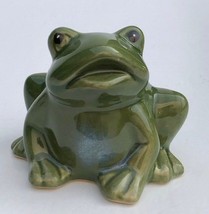 Miniature Ceramic Frog Figurine - 3&quot; - £6.35 GBP