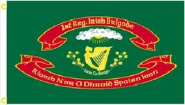 United States 1st Regiment Irish Brigade Army Flag 3 X 5 3x5 New - £6.20 GBP