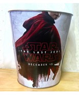 Star Wars Last Jedi Coca Cola Metal Popcorn Bucket #2 of 3 2017 - €12,78 EUR